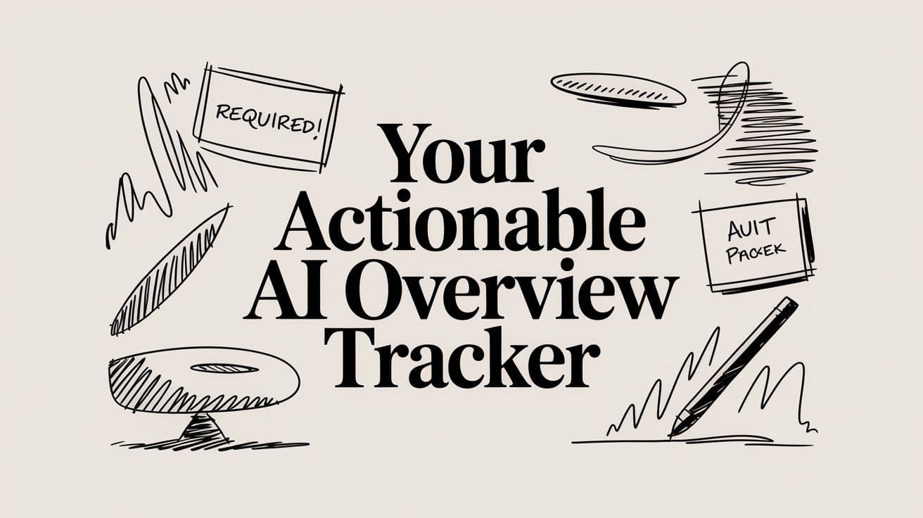 How to Build an Actionable AI Overview Tracker (That Isn't Just Noise)