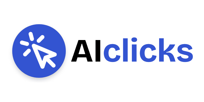 AIclicks logo for AI visibility and AEO tracking