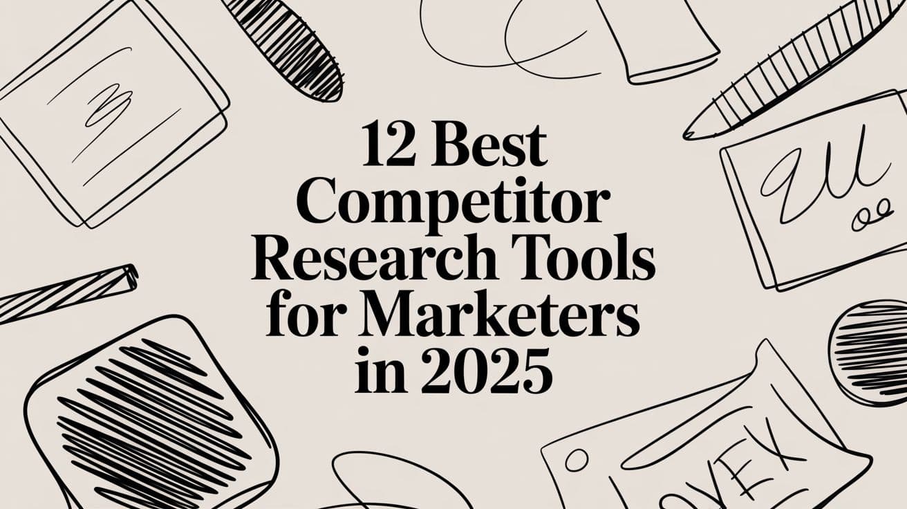 12 Best Competitor Research Tools for Marketers in 2025