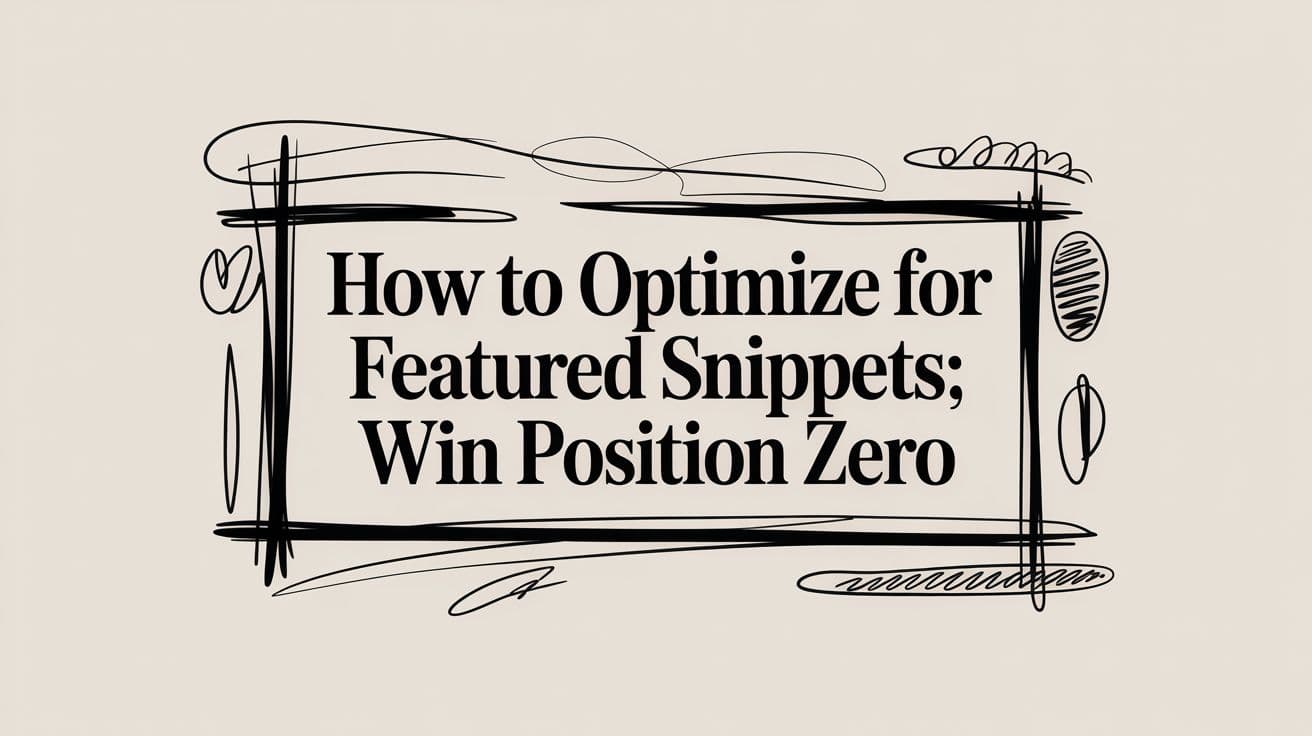 How to Optimize for Featured Snippets and Win Position Zero