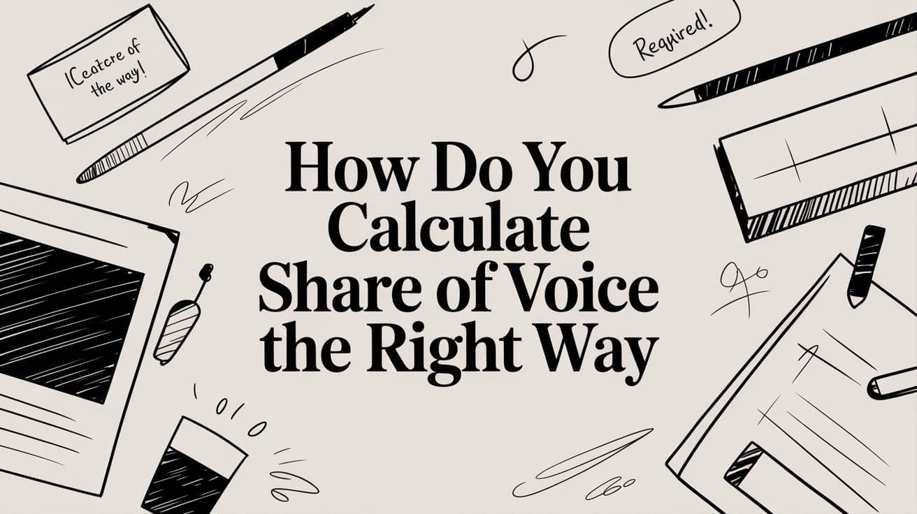How to Calculate Share of Voice (Without Getting Useless Data)
