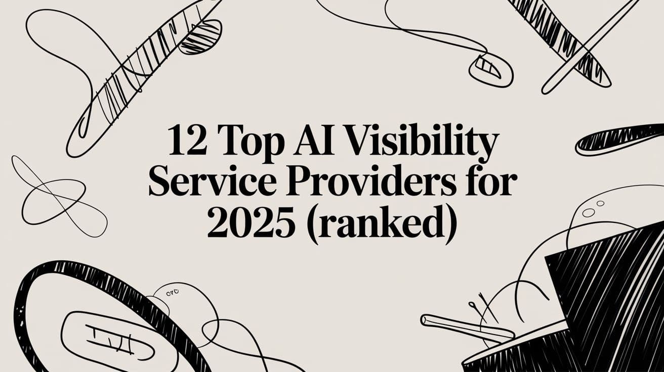 12 Top AI Visibility Service Providers for 2025 (Ranked)