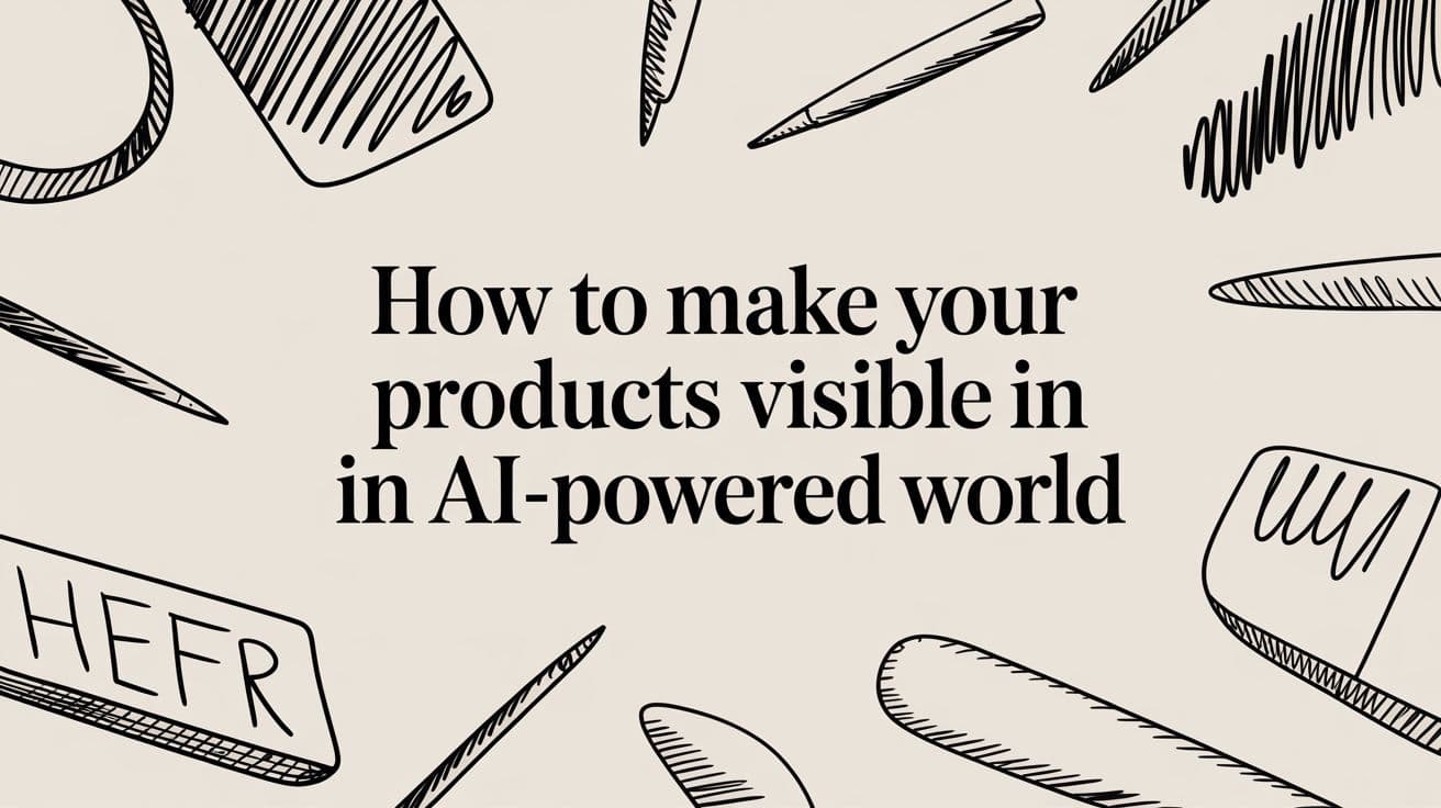 How to Make Your Products Visible in an AI-Powered World