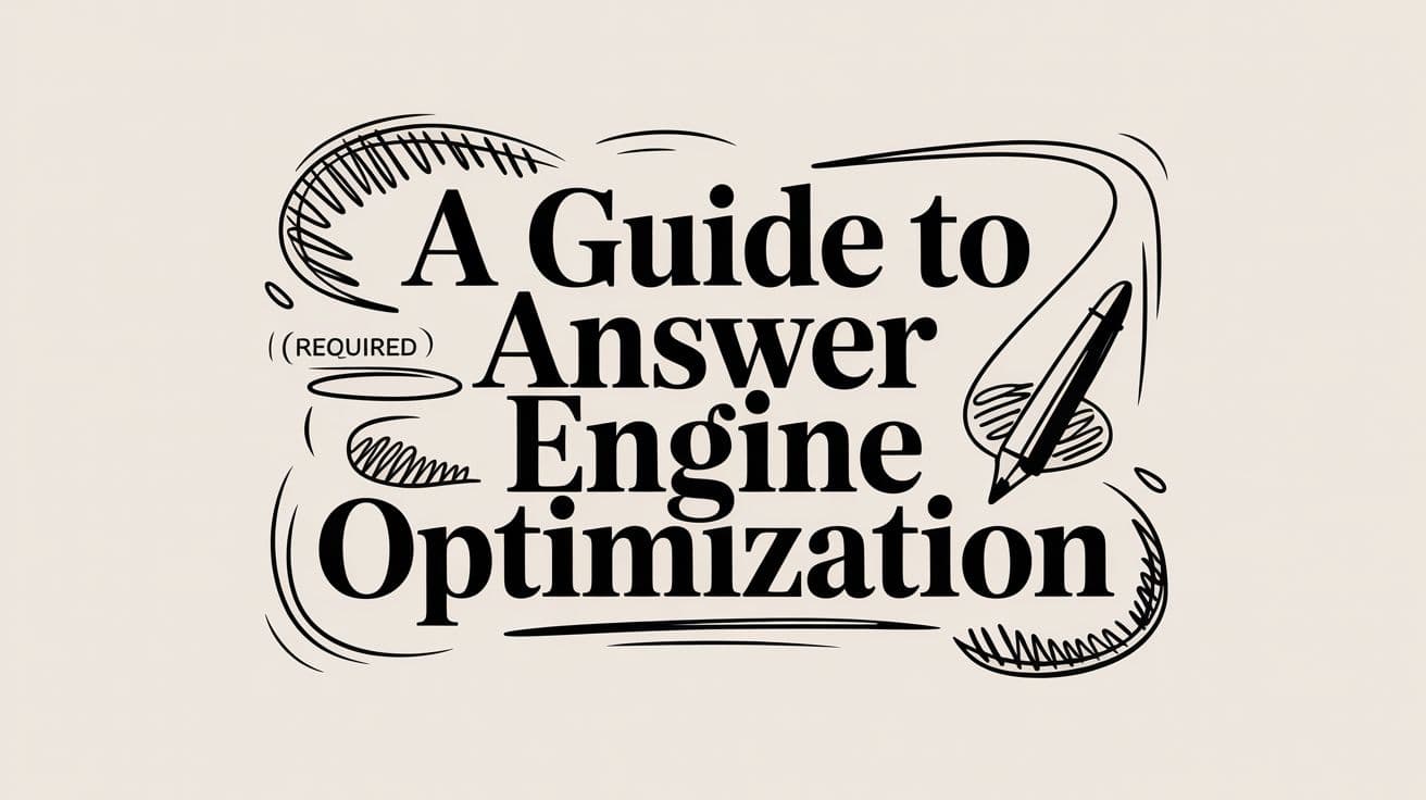 A Guide to Answer Engine Optimization