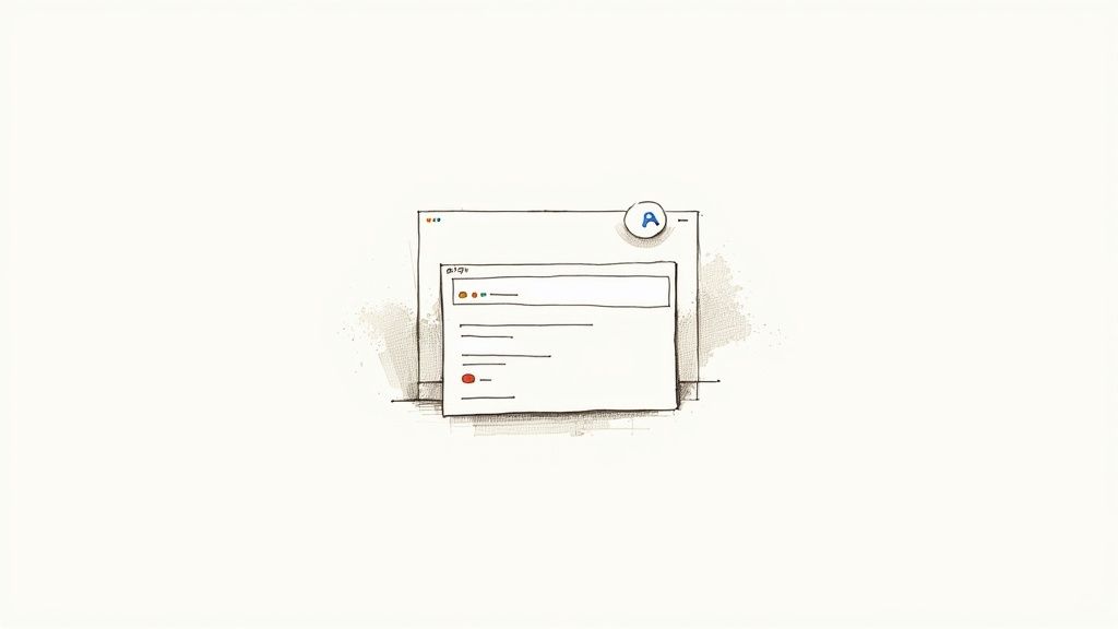 AI models processing search queries to generate direct answers.
