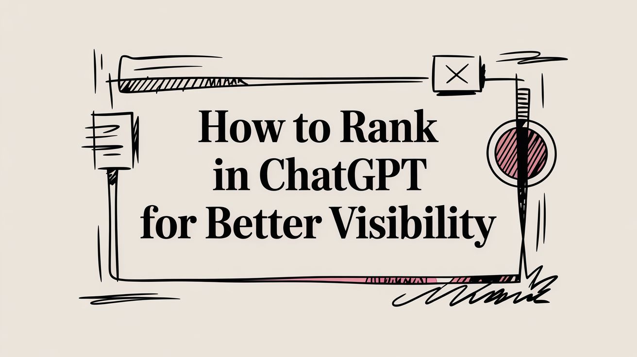 How to Rank in ChatGPT: The 2026 Playbook for AI SEO