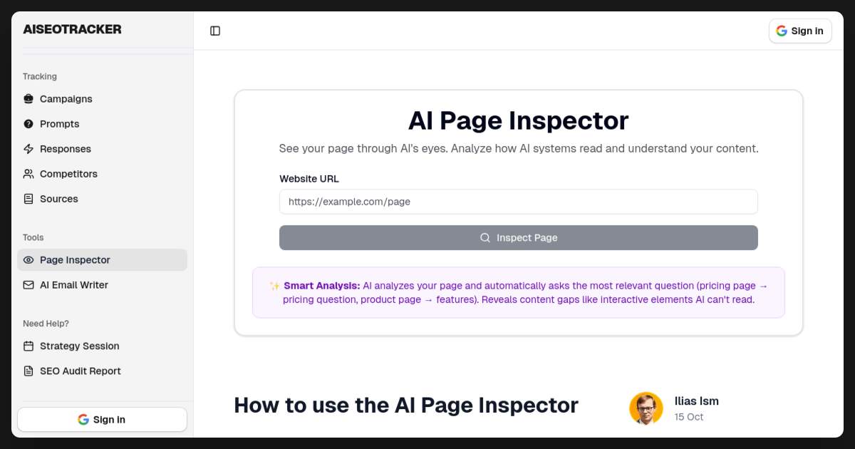 aiseotracker.com image
